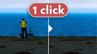 (NEW!) 1 Click to Remove Objects From Image | Photoshop