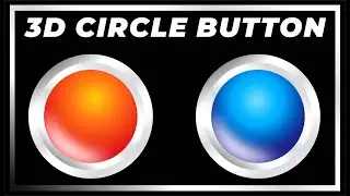 How to Create 3D Circle Template in Corel Draw | Simple 3D Circle Design | CorelwaliSarkar