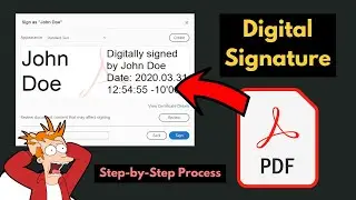 Sign PDF with Digital Signature | Create Digital Signature for PDF | eSign PDF | Digitally sign PDF