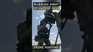 Dual PK Machine Gun Setup: Russia's Homemade Drone Hunter 