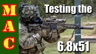 Testing the SIG SPEAR in 6.8x51!