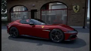 Ferrari Rosso Fuoco 12 Cilindri Spider (Build)