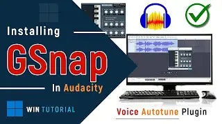 ✅ How to Install VST Plugin GSnap in Audacity on Windows PC - Voice Autotune Plugin