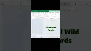 3 Excel Hacks:The Magic of Wild Card Characters #shorts #viral #exceltipsandtricks #microsoftexcel