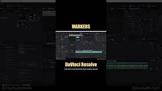 How to Use Markers in DaVinci Resolve [ In Depth Tutorial ]