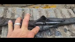 Easy way to replace a Hydraulic Drive Line on a Cat Skid Steer