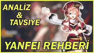 Yanfei Rehberi - Artifact, Silah, Takım, Cons,Yetenek Analiz | Genshin Impact Türkçe Rehber