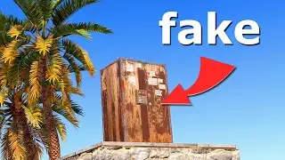 I Made a Fake Tool Cupboard Trap Base in Rust
