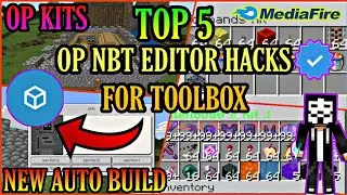 TOP 5 *GOD* NBT Editor Hacks | Toolbox For MCPE NBT | Minecraft Pocket Edition Hacking 2021