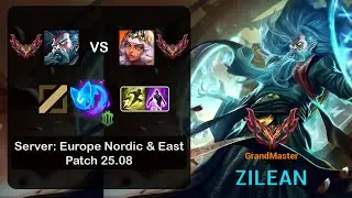 Zilean Mid vs Qiyana - EUNE GrandMaster - Patch 25.08