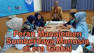 Peran Manajemen Sumberdaya Manusia di era Global