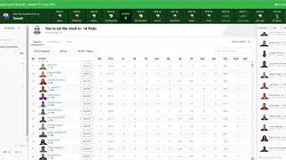 2019 ESPN Fantasy Football Draft. [HD]