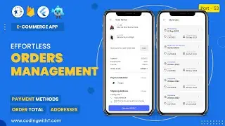 Flutter Order Management | Flutter eCommerce App Order Page