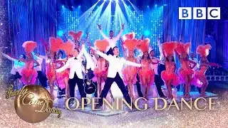 Gloria Estefan and the Strictly pro dancers - BBC Strictly 2018