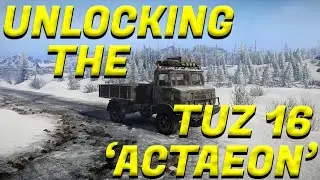 Snow Runner - Unlocking The TUZ 16 "Actaeon"