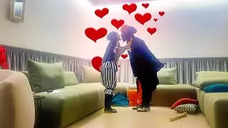 FLAGRAMOS A PALHACINHA E O NAMORADO MISTERIOSO SE BEIJANDO!!!!!