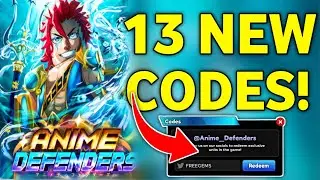 💥New💥 Anime Defenders Codes 2024 - Roblox Anime Defenders Codes 2024