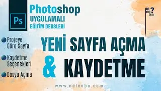 How to Open and Save a New Page - Photoshop Tutorials