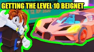 UNLOCKING the LEVEL 10 BEIGNET! | Roblox Jailbreak