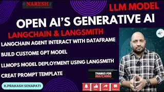 Exploring the Future of Generative AI with Langchain, Langsmith, OpenAI & LLMops | NareshIT