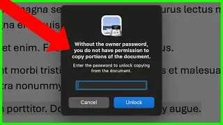 How to Copy Text from PDF on Mac (Including Secured and Password Protected PDF Document Files)