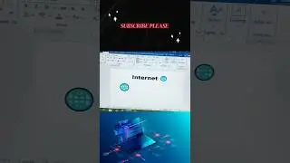 Internet symbol in Ms word #shorts #viral #trending #shortsfeed #msword #shortcutkeys #short