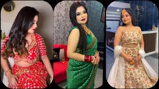 saree beautiful women 😍🎈 Videos | Tiktok Videos | Viral Reels | Instagram Reels Videos | @vishumehta