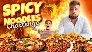 2X Spicy Noodle Challenge 🌶🌶 | Halat Kharaab Ho Gayee 🥵