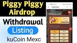 Piggy Piggy Airdrop | Piggy Piggy Airdrop withdrawal | Piggy Piggy Telegram | Piggy Piggy game