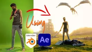 Green Screen VFX Course using Blender and After effects | Blender Tutorial | Green Screen VFX