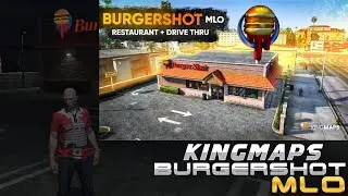 KINGMAPS bBURGERSHOT MLO SHOWCASE | FiveM Roleplay Scripts | FiveM Tutorial 2024 | MJ DEVELOPMENT