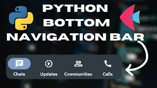 CREATE a Navigation Bar in python (just 19 lines of code).