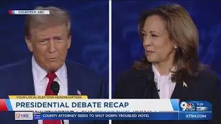 Trump, Harris Presidential debate recap