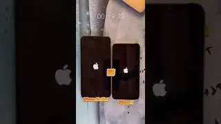 Fast Boot iPhone x vs iPhone Xs Max