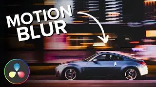 How to Add Motion Blur in DaVinci Resolve 18