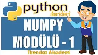 Numpy #1 | Numpy Nedir | Veri bilimi | Python dersleri