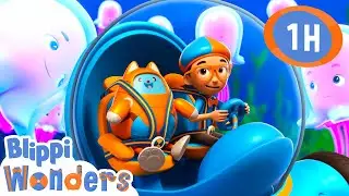 Blippi Under The Sea | Blippi Wonders | Educational Kids Videos | Moonbug Kids