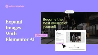 #elementor #ai Expand Your Images to Fit Your Website With Elementor AI