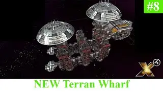 X4 Foundations Gameplay - New Terran Wharf (including Cradle of Humanity DLC)