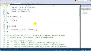 Troubleshooting: error C2079: uses undefined class in friend function