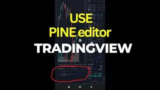 How to open pine script in tradingview in mobile | open pine editor tradingview mobile | Tradingview