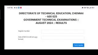 typewriting result release August month 2024