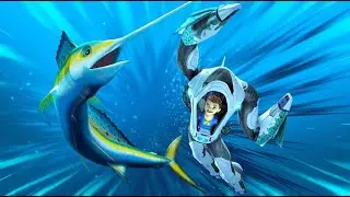 MECHA VS PREHISTORIC GIANT FISH | The Deep Season 1 🦈 Ep 9 | HD Full Episode