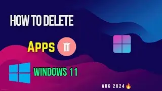 How to delete apps in laptop windows 11||Windows 11 me app delete kaise kare