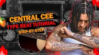 HOW TO MAKE A FIRE CENTRAL CEE TYPE BEAT IN FL STUDIO 2023 🔥