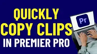 How To Duplicate Clips With Quick Keyboard Shortcut In Premiere Pro 2024  | Adobe Premiere Pro