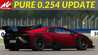 NEW Pure 0.254! - Install Guide - Whats New - Replays - Lamborghini Huracan