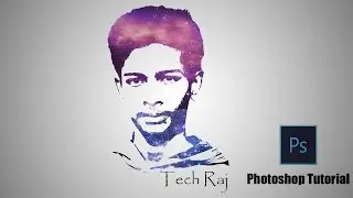 Photoshop Tutorial - Galaxy on Potrait Effect | Creative and Easy Effects