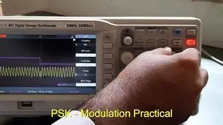 PSK Modulation - Demodulation || Lab Experiment || Phase Shift Keying || Practical || Modulation