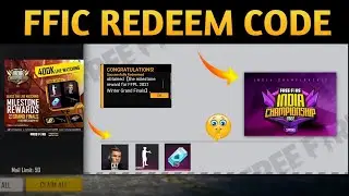 FFIC ( Indian Championship) Redeem Code 🤩? | Free Fire Indian Championship kya hai | Kab start Hoga